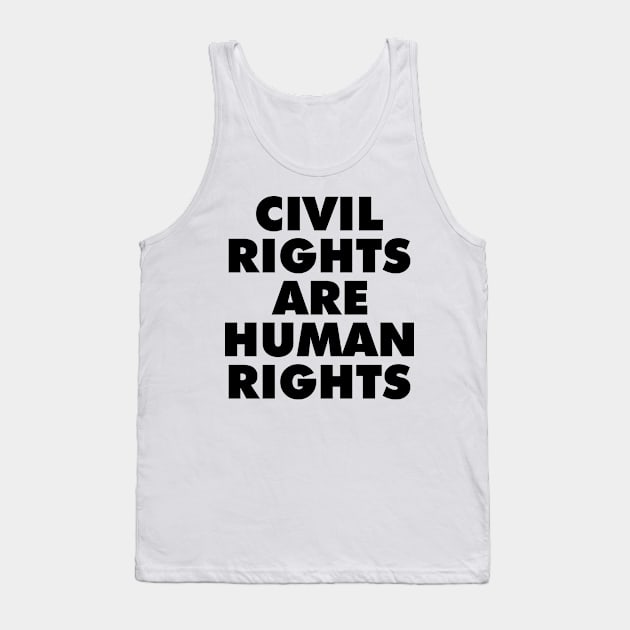 Equality Lives Civil Social Human Justice BLM Rights Tank Top by Mellowdellow